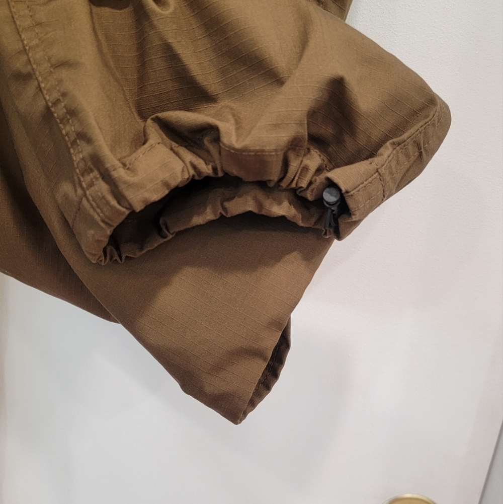 H&M Brown Relaxed Fit Pants with Drawstring Size Large Great Condition! - Picture 3 of 11
